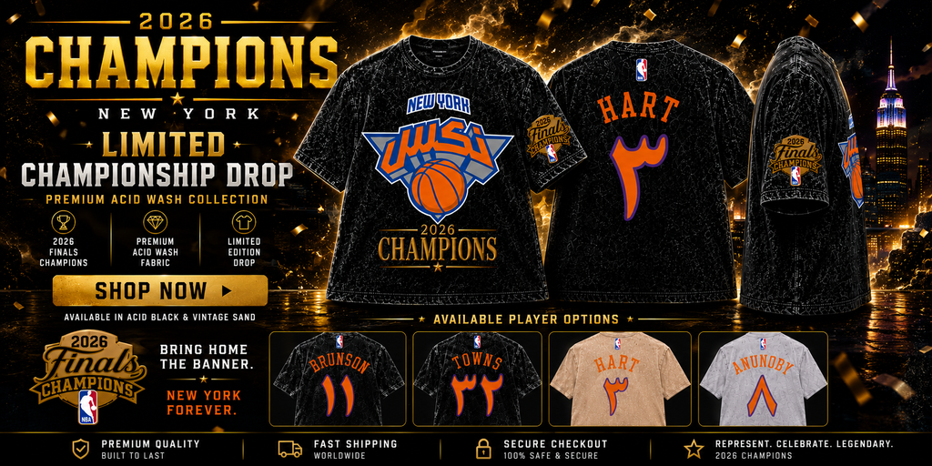 NEW YORK 2026 CHAMPIONS “ARABIC  COLLECTION”